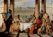 Giovanni Battista Tiepolo Das Bankett der Cleopatra France oil painting artist